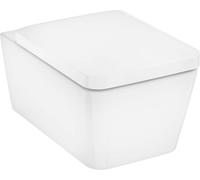 Hansgrohe EluPura Q - WC suspendu avec abattant SoftClose, Rimless, SmartClean, blanc 61117450