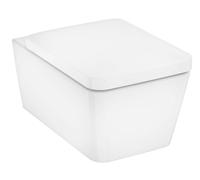 Hansgrohe EluPura Q - WC suspendu avec siège SoftClose, Rimless, HygieneEffect, blanc 62023450