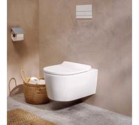 hansgrohe EluPura S Cuvette suspendue avec AquaHelix Flush, 62025450,