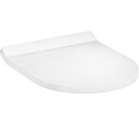 hansgrohe EluPura S Siège de WC Slim, SoftClose, QuickRelease, fixation en haut, blanc, 60200450