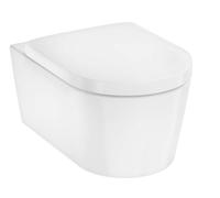 hansgrohe EluPura S Ensemble de WC suspendu 540 AquaHelix Flush, HygieneEffect avec siège de WC SoftClose et QuickRelease, 62055450