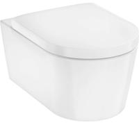 Hansgrohe Cuvette WC suspendue EluPura S avec abattant à descente lente blanc brillant 60292450
