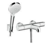 Hansgrohe Ensemble Bain Douche Vario avec mitigeur Ecostat 1001