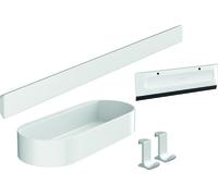 HANSGROHE Ensemble d'accessoires pour la baignoire blanc mat WallStoris