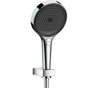 HANSGROHE Ensemble support mural et douchette 130 3 jets Rainfinity avec flexible de douche 160 cm 26851000