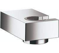 Hansgrohe est supprimé, le titre est raccourci à 50-80 caractères, traduit en allemand : Support de pomme de douche de rechange, facile à installer, moderne, s'adapte aux supports de douchette chromés