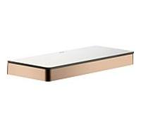 Hansgrohe AXOR Tablette d'accessoires universelle 300 mm – Modèle 42838300 – Or rouge poli