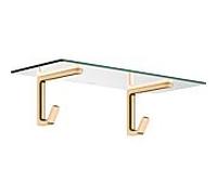 hansgrohe Etagère Axor 42842140 600mm, pour serviette de bain, bronze brossé