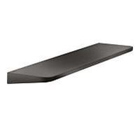 hansgrohe Axor étagère 42844340 400x110mm, montage mural, chrome noir brossé