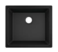Hansgrohe - Evier encastré granit S510-U450, graphite noir 43431170