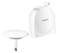 hansgrohe Exafill S jeu de garnitures 58117700 remplisseur de bain, avec jet d'inondation, blanc mat