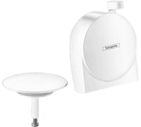 Hansgrohe Set complet bec de baignoire Exafill S 58117700 – vidage et trop-plein – blanc mat