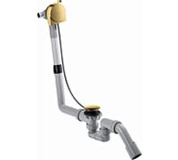 hansgrohe Exafill set complet 58307990 bec de bain, set de vidage et trop-plein, optique or poli