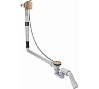 hansgrohe Exafill set complet 58317310 bec de bain, set de vidage et trop-plein, or rouge brossé