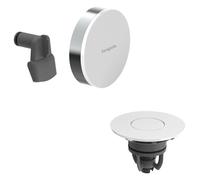 hansgrohe Exafill Set de finition Bec déverseur pour baignoire, garniture d'écoulement et de trop-plein, 58119000, Couleur: chrome