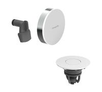 hansgrohe Exafill Set de finition pour garniture de vidage et de trop-plein avec remplissage, 58119000,