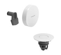 hansgrohe Exafill Set de finition pour garniture de vidage et de trop-plein avec remplissage, 58119700,