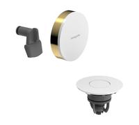 hansgrohe Exafill Set de finition pour garniture de vidage et de trop-plein avec remplissage, 58119990,