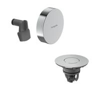 hansgrohe Exafill Set de finition pour garniture de vidage et de trop-plein avec remplissage, 58131000,