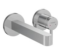 Hansgrohe Finoris Ensemble de robinetterie lavabo 165mm avec bouchon chrome 76051000