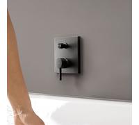 hansgrohe Finoris Mitigeur de baignoire encastré, Mitigeur monocommande, 76416340,