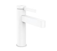 Hansgrohe Finoris - Mitigeur de lavabo avec bonde, CoolStart, EcoSmart, blanc mat 76025700