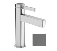 Hansgrohe Finoris - Mitigeur de lavabo, avec bonde, CoolStart, EcoSmart, chrome noir brossé 76025340