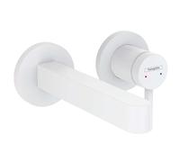 Hansgrohe Finoris - Mitigeur de lavabo encastré, installation 2 trous, EcoSmart, blanc mat 76051700