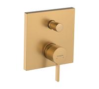 hansgrohe Finoris Mitigeur monocommandé encastré pour baignoire, 76415140, Couleur: Bronze brossé