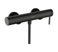 hansgrohe Finoris Mitigeur monocommandé pour douche apparent, 76620340, Couleur: Chrome noir brossé