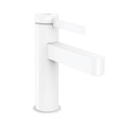 hansgrohe Finoris Robinet de lave-mains 100 eau froide sans tirette ni vidage, blanc mat, 76013700