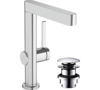 hansgrohe Finoris robinetterie de lavabo 230 avec bec pivotant et vidage Push-Open, portée 178mm, 76060000