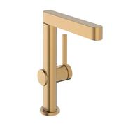 hansgrohe Finoris robinetterie de lavabo 230 avec douchette extractible, 2 types de jets et vidage Push-Open, portée 178mm, 76063140, Couleur: Bronze brossé