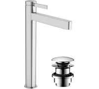 hansgrohe Finoris robinetterie de lavabo 260 pour vasques avec vidage Push-Open, portée 208mm, 76070000, Couleur: chrome