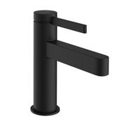 Mitigeur monocommande hansgrohe Finoris mitigeur lavabo 76012670 ComfortZone 100, avec bouton-poussoir garniture de vidange , noir mat