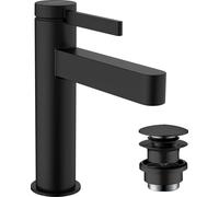 hansgrohe Finoris robinetterie de lavabo monocommande 110 avec vidage PUSH-Open, portée 139mm, 76023670