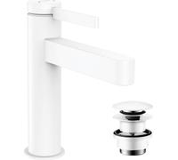 hansgrohe Finoris robinetterie de lavabo monocommande 110 avec vidage PUSH-Open, portée 139mm, 76023700