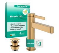 hansgrohe Finoris Mitigeur de lavabo 110 CoolStart, 76024140, 110