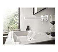 Hansgrohe Mitigeur de lavabo encastré Finoris 76050700 - Bec 22,5 cm - Blanc mat