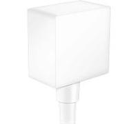 hansgrohe FixFit 26455700 DN 15, avec Clapet anti-retour et équerre en plastique, blanc mat