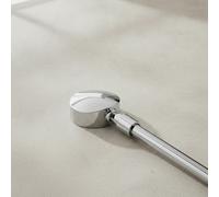 Hansgrohe - Raccordement du flexible Fixfit E avec clapet anti-retour et rotule, chrome 27505000