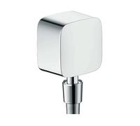 hansgrohe FixFit Coude de raccordement SoftCube sur rotule, chromé, 27414000