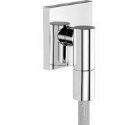 Hansgrohe hansgrohe Raccord mural Fixfit Fine avec clapet anti-retour, E, carré, chrome Quantité:1