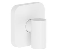 hansgrohe FixFit Fine Q raccord mural avec clapet anti-retour, 28884700, Couleur: Blanc mat