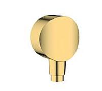 hansgrohe Fixfit S raccord de tuyau 26453990 avec Clapet anti-retour , optique or poli