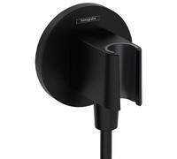 Support pommeau de douche HANSGROHE FixFit S noir mat Noir mat G