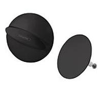 hansgrohe Flexaplus décoration match0 58185670 noir mat, bonde / trop-plein