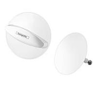 hansgrohe Flexaplus décoration match0 58185700 blanc mat, bonde / trop-plein