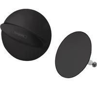 hansgrohe Flexaplus Ensemble de finition pour drain et trop-plein, 58185670, Couleur: noir mat