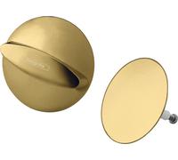 hansgrohe Flexaplus Ensemble de finition pour drain et trop-plein, 58185990, Couleur: Optique en or poli